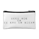Keep Calm 
 and
 do Math and Science  Cosmetic Bag