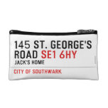 145 St. George's Road  Cosmetic Bag