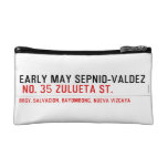 EARLY MAY SEPNIO-VALDEZ   Cosmetic Bag