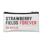 Strawberry Fields  Cosmetic Bag