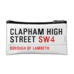 CLAPHAM HIGH STREET  Cosmetic Bag