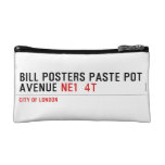Bill posters paste pot  Avenue  Cosmetic Bag