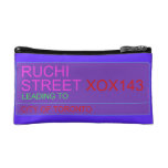Ruchi Street  Cosmetic Bag