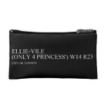 Ellie-vile  (Only 4 princess')  Cosmetic Bag