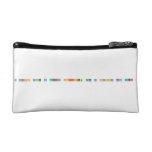 I wish you a Merry Christmas and a Happy New Year:  Cosmetic Bag