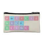 Periodic
 Table
 Writer  Cosmetic Bag