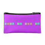 love me for me  Cosmetic Bag