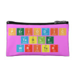 Periodic
 Table
 Writer  Cosmetic Bag