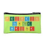 Periodic
 Table
 Writer  Cosmetic Bag