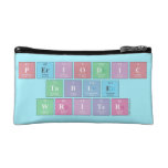 Periodic
 Table
 Writer  Cosmetic Bag