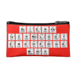 Science 
 Technology 
 Engineering 
 Math  Cosmetic Bag