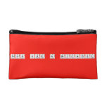 Think like a scientist  Cosmetic Bag