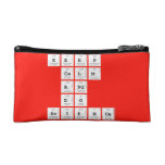 KEEP
 CALM
 AND
 DO
 SCIENCE  Cosmetic Bag