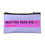 Martina Road #10  Cosmetic Bag