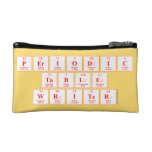 Periodic
 Table
 Writer  Cosmetic Bag