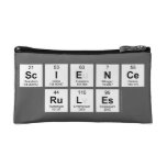 science
 rules  Cosmetic Bag