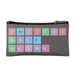Periodic
 Table
 Writer  Cosmetic Bag