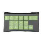 Periodic
 Table
 Writer  Cosmetic Bag