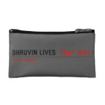 Dhruvin lives   Cosmetic Bag