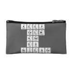 KEEP
 CALM
 AND
 DO
 SCIENCE  Cosmetic Bag