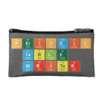 Periodic
 Table
 Writer  Cosmetic Bag