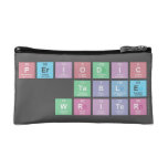 Periodic
 Table
 Writer  Cosmetic Bag
