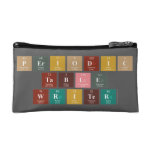 Periodic
 Table
 Writer  Cosmetic Bag