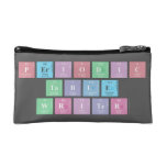 Periodic
 Table
 Writer  Cosmetic Bag