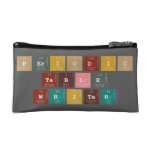 Periodic
 Table
 Writer  Cosmetic Bag