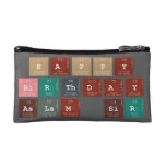 Happy
 Birthday
 Aslam Sir  Cosmetic Bag