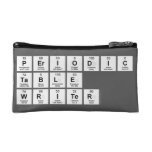 Periodic
 Table
 Writer  Cosmetic Bag