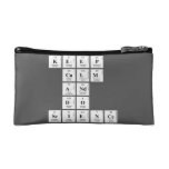 KEEP
 CALM
 AND
 DO
 SCIENCE  Cosmetic Bag