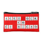 Keep Calm
 and 
 Do Science  Cosmetic Bag