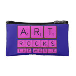 ART
 ROCKS
 THE WORLD  Cosmetic Bag