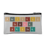 Periodic
 Table
 Writer  Cosmetic Bag