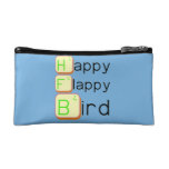 Happy
 Flappy
 Bird  Cosmetic Bag