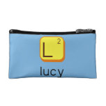 
 L
 lucy  Cosmetic Bag