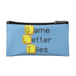 Game
 Letter
 Tiles  Cosmetic Bag