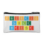 Periodic
 Table
 Writer  Cosmetic Bag