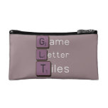 Game
 Letter
 Tiles  Cosmetic Bag