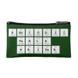 Periodic
 Table
 Writer  Cosmetic Bag