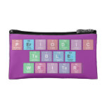 Periodic
 Table
 Writer  Cosmetic Bag