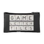 Game
 Letter
 Tiles  Cosmetic Bag
