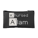 Khursed
 Alam  Cosmetic Bag