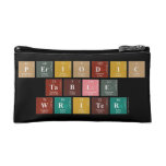Periodic
 Table
 Writer  Cosmetic Bag
