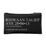 Ridwaan TaLiEp Ave  Cosmetic Bag