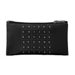 ABC|DEF
 GHIJKL
 M|N|OPQR
 STUVWX
 YZ0123
 456789  Cosmetic Bag