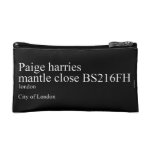 Paige harries mantle close  Cosmetic Bag