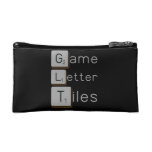 Game
 Letter
 Tiles  Cosmetic Bag
