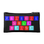 Periodic
 Table
 Writer  Cosmetic Bag